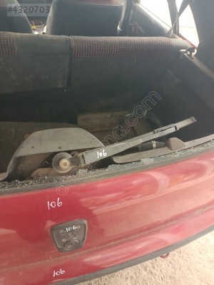 PEUGEOT 106 ARKA SİLECEK MOTORU