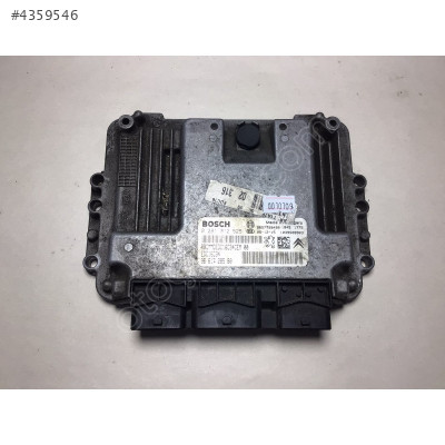 Peugeot 206 1.4 HDI Motor Beyni 0281012525 EDC16C34 9661728580
