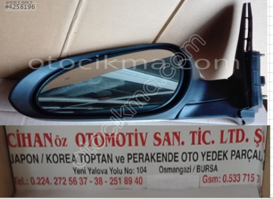 İ30 ELKTRKL SİNYALLİ AYNA R-L