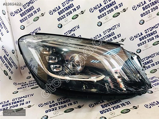 MERCEDES S SERİSİ S400 W222 MAKYAJLI LEDLİ SAĞ FAR ORJ S