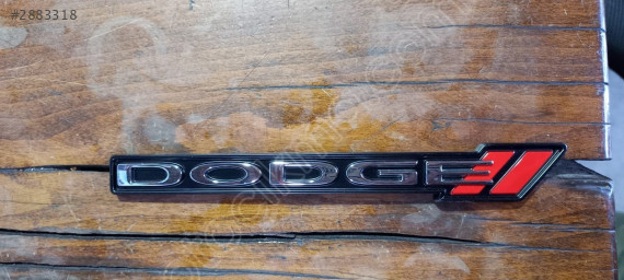 Dodge ön tampon panjur arması OEM 68103411AA sıfır orijinal