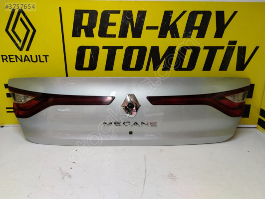 848109140R RENAULT MEGANE 4 İKON BAGAJ KAPAĞI KAPLAMASI GRİ ORJ