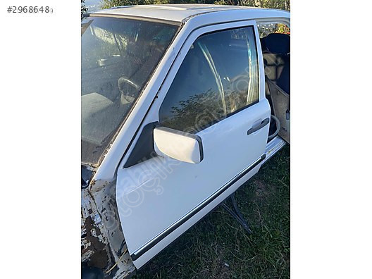 MERCEDES W124 ORJ. SOL ÖN KAPI BEYAZ ÇIKMA TEMİZ