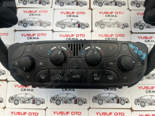 W203 KLİMA KONTROL PANELİ ORJİNAL ÇIKMA PARÇA