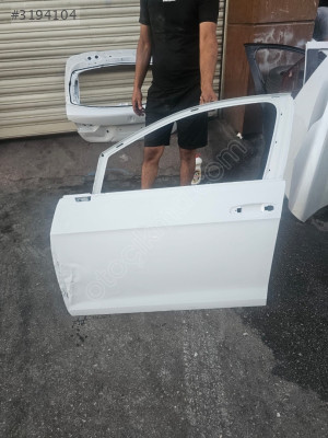 2013/2019 VW GOLF BEYAZ SOL ÖN KAPI ORJINAL LOKALLIK