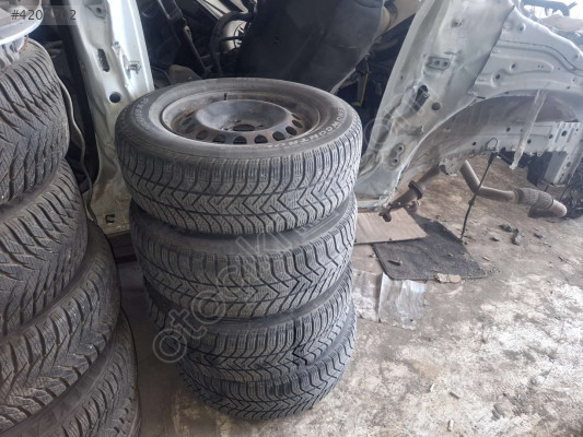 ÖZMEN OPEL DOBLO 15 İNÇ 4 BİJON JANT LASTİK KIŞLIK