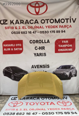 2020-2025 TOYOTA YARİS CROSS ÇIKMA ORJİNAL ÖN KAPUT
