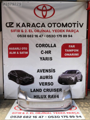 2019-2025 TOYOTA COROLLA ÇIKMA ORJINAL ARKA TAMPON