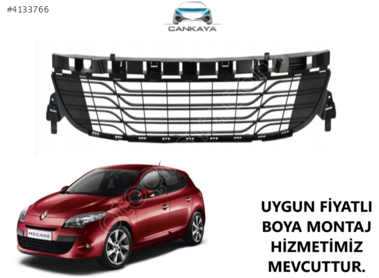 RENAULT MEGANE 3 2009+ ÖN TAMPON ORTA IZGARASI SIFIR 622540001R