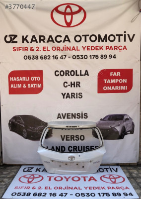 2013-2018 TOYOTA YARIS ÇIKMA ORJINAL BAGAJ KAPAĞI