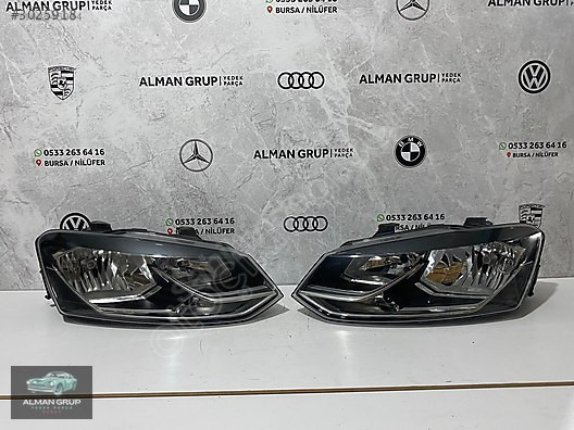 VOLKSWAGEN POLO MAKYAJLI TAKIM FAR ORJİNAL