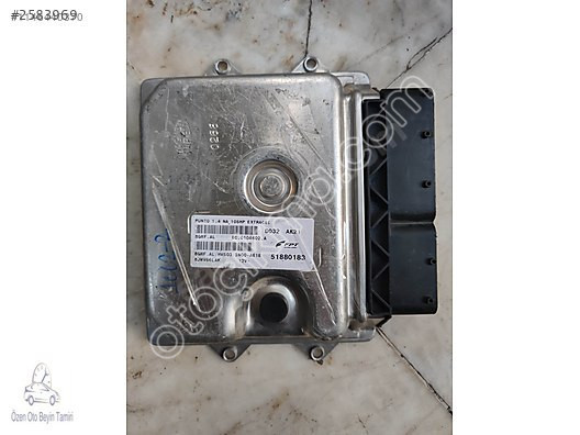 Fiat Punto Motor Beyni 51880183 - 8GMF.AL/HW503 - 8GMF.AL HW