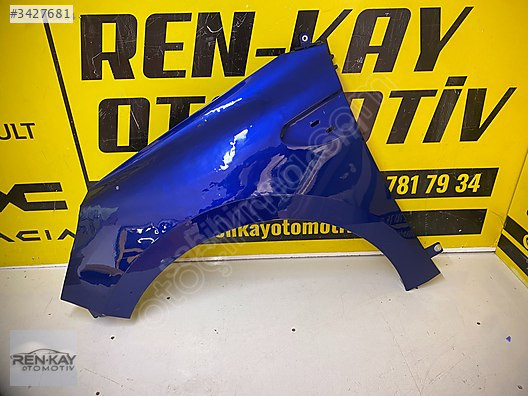 625616679R RENAULT CLİO 5 ALPİNE SOL ÖN ÇAMURLUK ORJ RENKAY OTO
