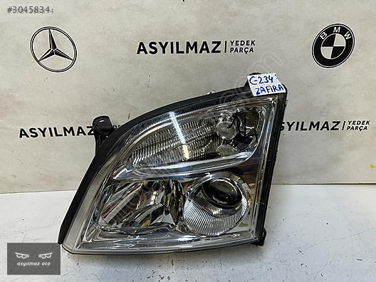 OPEL VECTRA C SOL FAR ORJİNAL DÜZ TİP 1216121