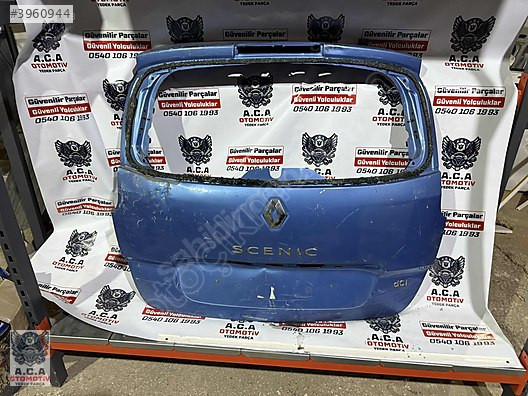 RENAULT SCENİC ARKA BAGAJ KAPAĞI RENO ÇIKMA ORJİNAL TEMİZ