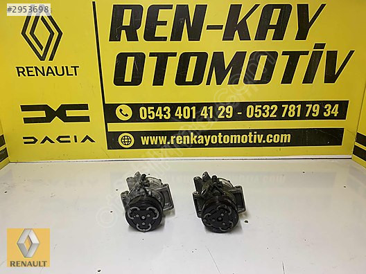 926005154R DACİA DUSTER LODGY LOGAN SANDERO KLİMA KOMPRESÖR 2017
