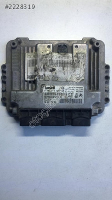 PEUGEOT 207 MOTOR BEYİNİ 0281012529  9663475880