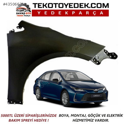 COROLLA ÖN ÇAMURLUK SAĞ SOL 2019 VE ÜZERİ / KAMPANYA