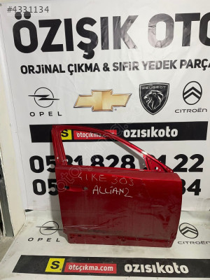 PEUGEOT 408 SAĞ ÖN KAPI ÇIKMA ORJİNAL YEDEK PARÇA