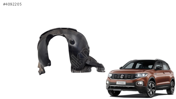2GM805911A VW T-CROSS 19 CAMURLUK DAVLUMBAZI SOL ON