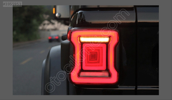 WRANGLER 08-17 IÇIN UYUMLU 3D LED STOP