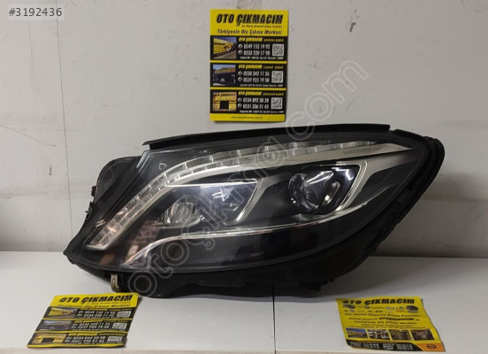 W222 Mercedes S Serisi Sol Far - Çift Mercek A2229061704