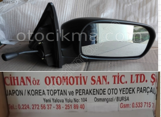 Hyundai Accent Blue Sol Ayna 2012 2018
