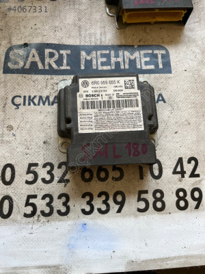 ÇIKMA VW VOLSKWAGEN POLO 6R0 959 655 K 6R0959655K AIRBAG BEYNİ