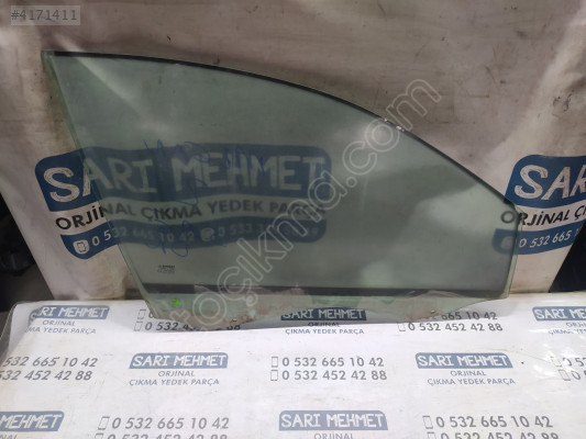ÇIKMA RENAULT MEGANE 2 SAĞ ÖN KAPI CAMI 43R-00098