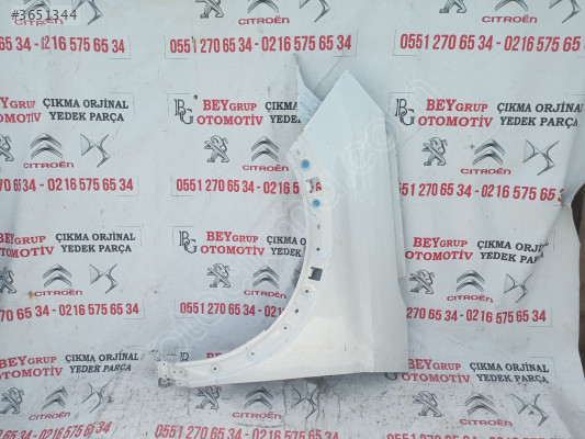PEUGEOT 3008 SOL ÖN ÇAMURLUK ORİJİNAL ÇIKMA YEDEK PARÇA