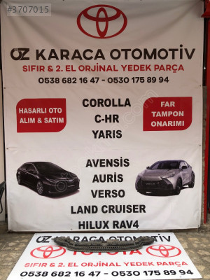 2013-2018 TOYOTA COROLLA ÇIKMA ORJİNAL ÖN TAMPON ALT MUHAFAZA