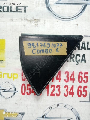 OPEL COMBO E AYNA ÜÇGENİ OEM 9817691077 ÇIKMA SÖKME YEDEK PARÇA