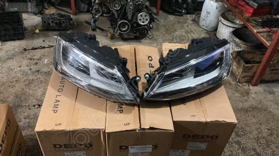 VW 2012-2017 JETTA SAĞ SOL TAKIM DÜZ FAR SIFIR DEPO MARKA