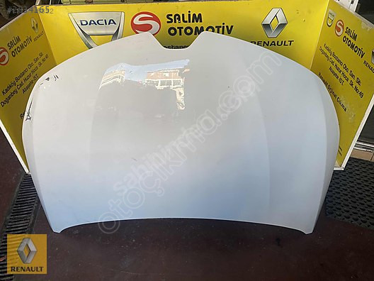 RENAULT CLIO 5 ÇIKMA ORJİNAL BEYAZ MOTOR KAPUTU VE DİĞER PARÇALA