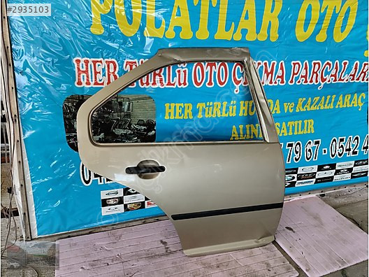 Volkswagen Bora sağ arka kapı orijinal dolu az hasarlı