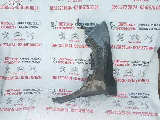 CİTROEN C4 SOL ÖN ÇAMURLUK ORİJİNAL ÇIKMA YEDEK PARÇA
