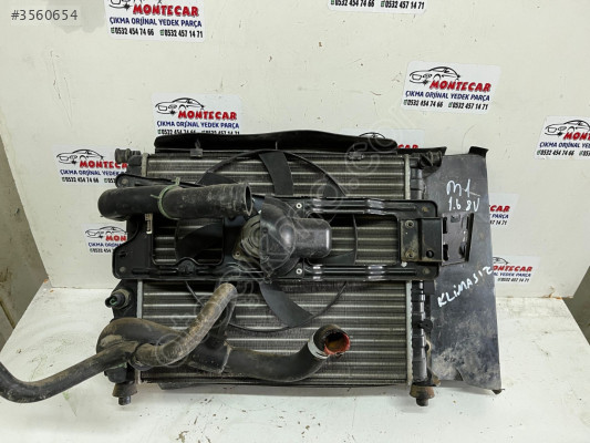 RENAULT MEGANE 1 KLİMASIZ RADYATÖR SETİ MONTECAR 2