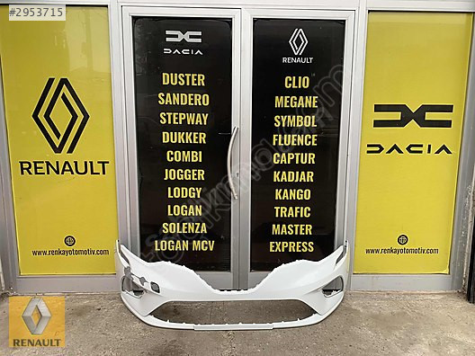 RENAULT CLİO 5 ÖN TAMPON BEYAZ ÇIKMA ORJİNAL RENKAY OTOMOTİV