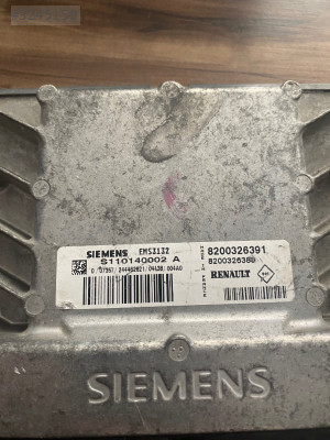S110140002 RENAULT CLİO EMS3132 MOTOR BEYNİ ÇIKMA