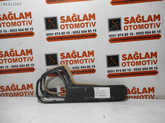 SKODA OCTAVİA ÇIKMA SAĞ ÖN KAPI CEBİ OEM; 1U4867132A
