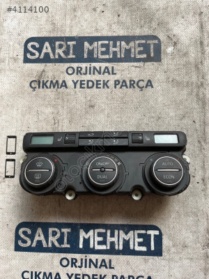 ÇIKMA VW GOLF 1K0 907 044 BE 1K0907044BE KLİMA KONTROL PANELİ