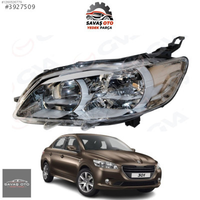 PEUGEOT 301 ÖN FAR SAĞ SOL 2012 2013 2014 2015 2016