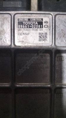Toyota Auris motor beyni 89661-02D81