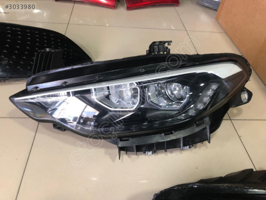 FİAT EGEA LEDLİ MERCEKLİ BEYAZ KAŞ SOL FAR