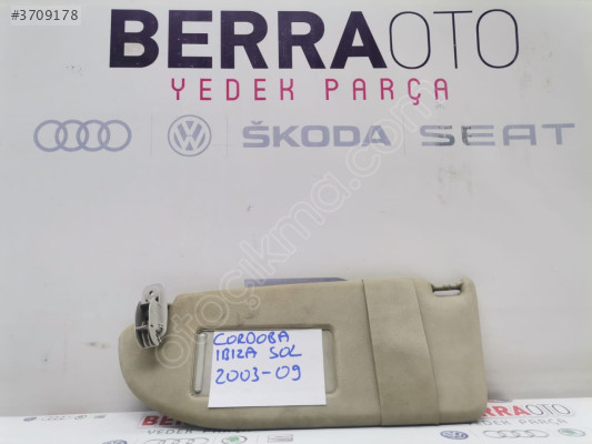6L1857551 SEAT CORDOBA IBİZA SOL GÜNEŞLİK 2003-2009