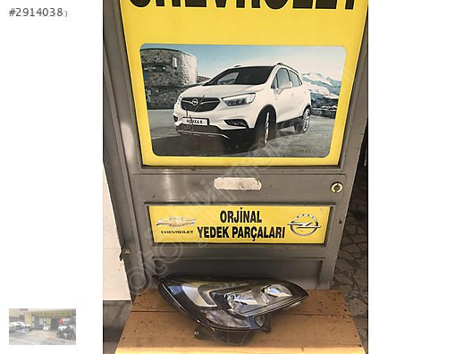 Opel corsa e sağ ön far ORJİNAL OTO ÇIKMA