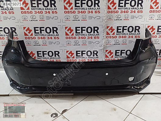 TOYOTA COROLLA ARKA TAMPON ÇIKMA ORİJİNAL PARÇA 2019-2024