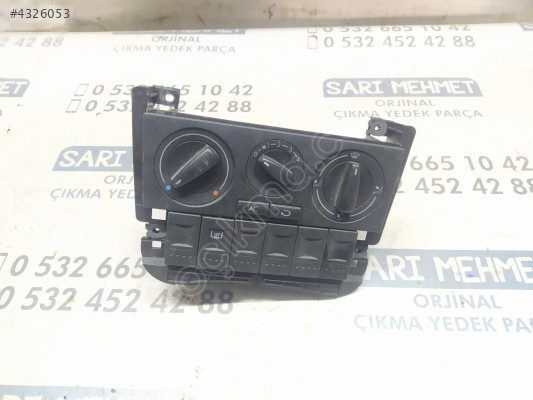 ÇIKMA VW GOLF 4 BORA POLO KLİMA KONTROL PANELİ 1J0820045F