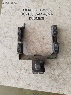 MERCEDES W210 ORJİNAL DÖRTLÜ CAM AÇMA DÜĞMESİ