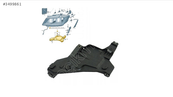 8R0941453A FAR ALT TABLA BRAKETİ L Q5 2013 .